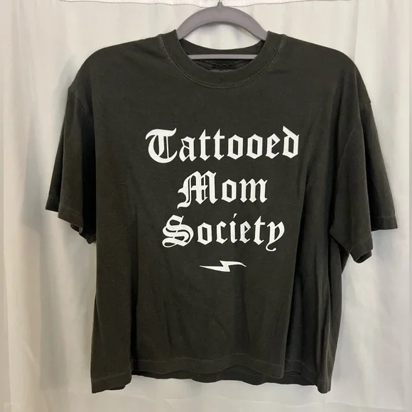 Slater Vintage Boutique T-Shirt Tattooed Mom Society - Medium - Picture 2 of 3